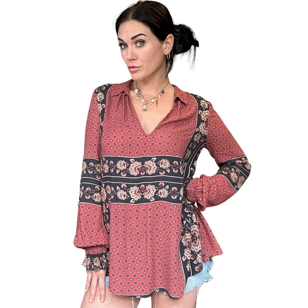 Flowy festival big sleeve lightweight top for woman by free people